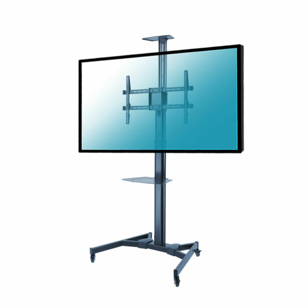 KIMEX Support mobile pour écran 37"-75" Hauteur 120-160cm