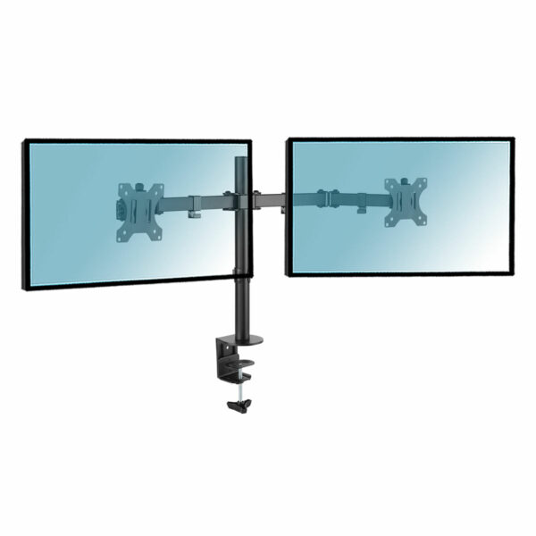 KIMEX Support bureau 2 écrans PC 13"- 32"